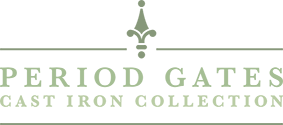 Home 1 period cast iron gate